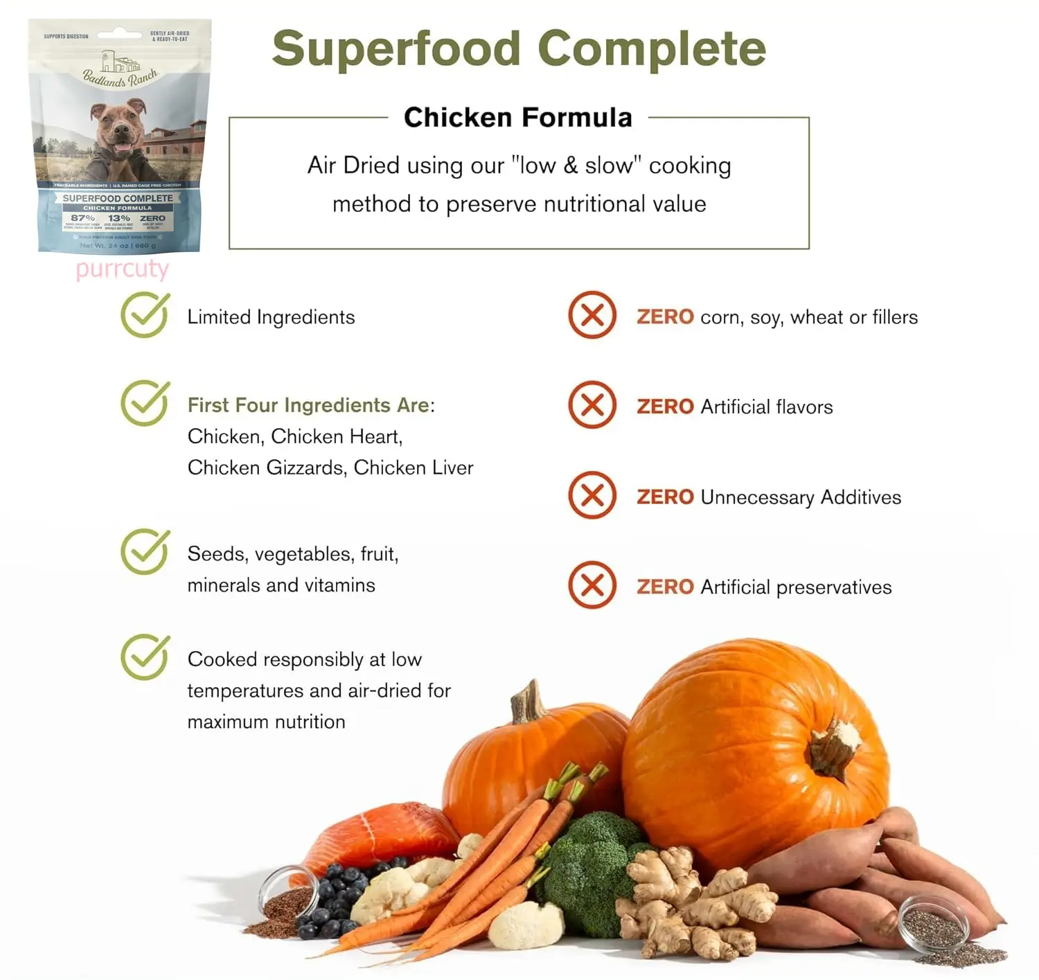 badlands ranch dog food